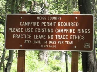 South Upper Truckee Road, Meyers Trailhead near bottom of Hawley Trail from Echo Summit